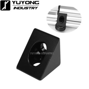 Black Angle Corner Connector