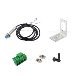 NPN 18MM LJ18A3-8-Z/BX Tubular Inductive PROXIMITY Sensor Switch Combo with Bracket and Connectors for QueenAnt PRO