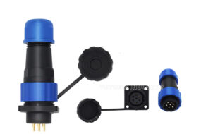 SD20 Waterproof Aviation Connector IP68 male and female plug for CNC and outdoor use