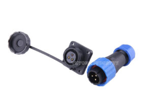 SD20 Waterproof Aviation Connector IP68 male and female plug for CNC and outdoor use