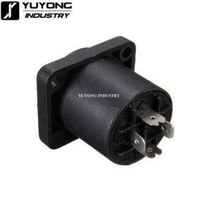 Heavy Duty 4 Pole Chassis Socket