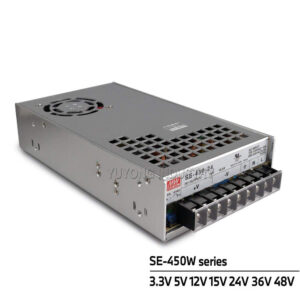 MeanWell Power Supply SE-450W 3.3V-48V (Single Output)