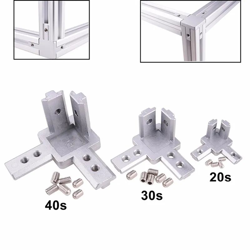 3-Way End Corner Bracket Connector - YUYONG INDUSTRY