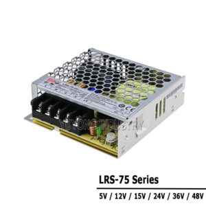 MeanWell Power Supply (Single Output) LRS-75W 5~48V