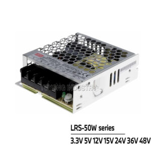 MeanWell Power Supply LRS-50W 3.3V-48V (Single Output)