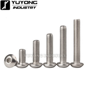 M3/M4/M5 Button Head Screws-Stainless Steel