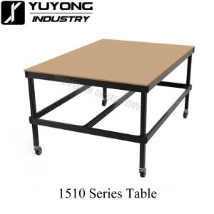 Aluminum CNC Router Table showing 6063-T5 alloy frame detail