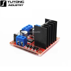 Angled view of L298N Motor Driver Module for robot and automation projects