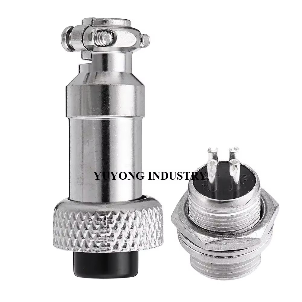 GX12 Threaded Lock Connector - Image 5