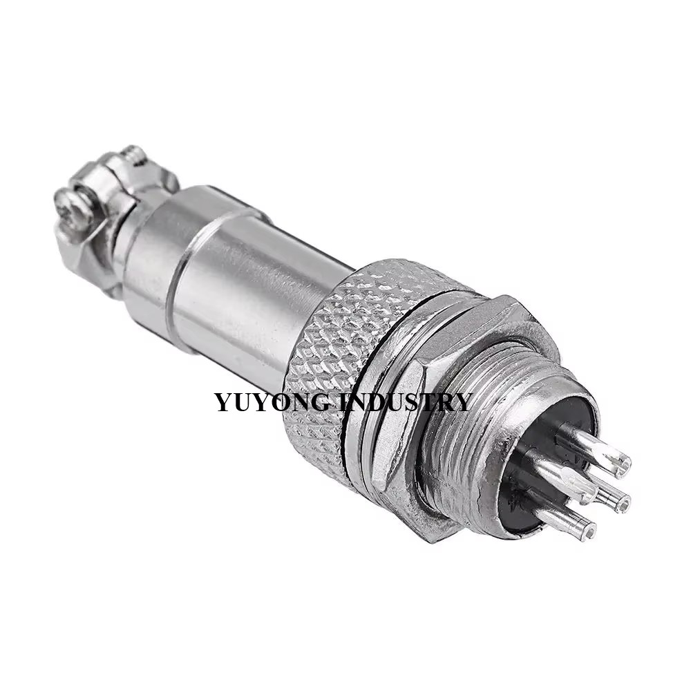 GX12 Threaded Lock Connector - Image 4