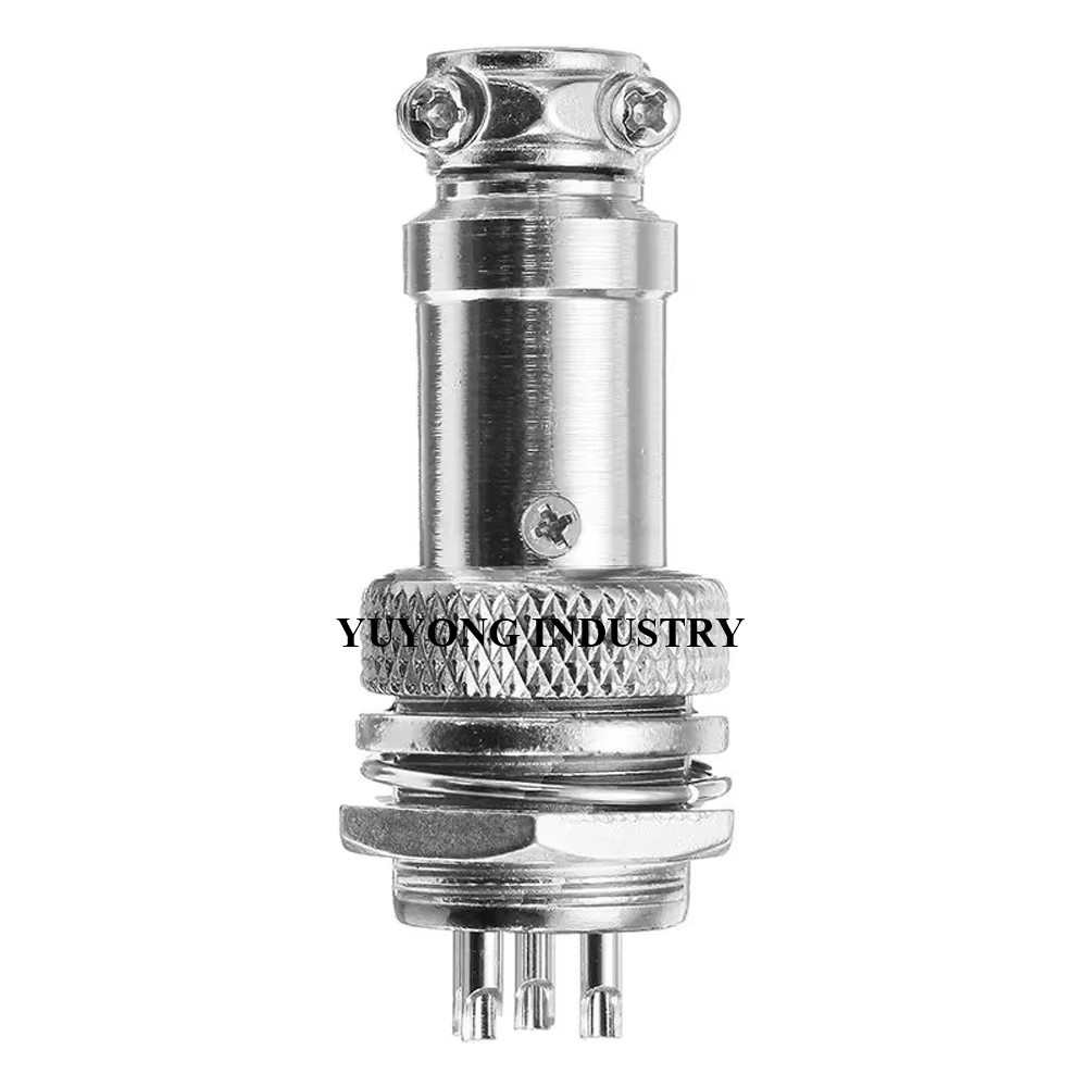 GX12 Threaded Lock Connector - Image 3