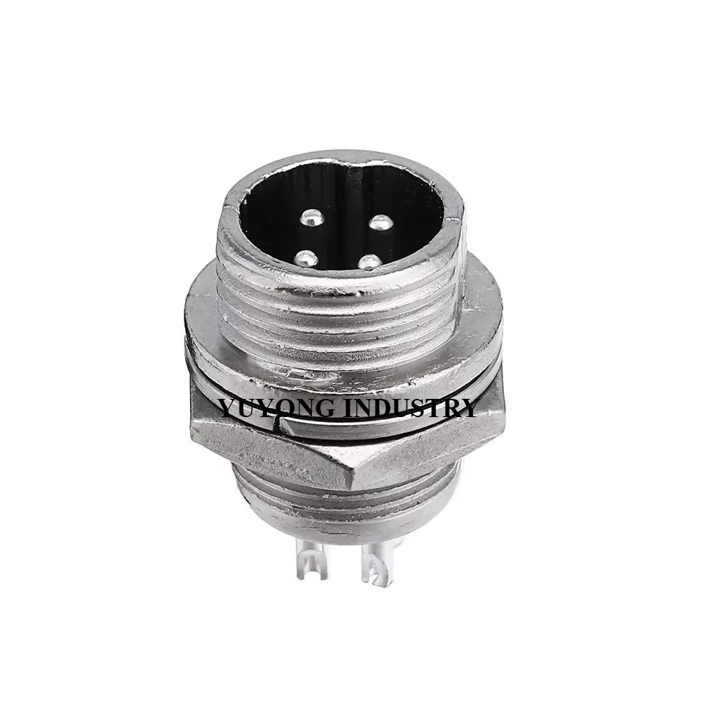 GX12 Threaded Lock Connector - Image 2