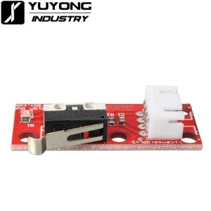 Mechanical Endstop Limit Switch installed on CNC machine for homing