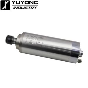 Complete 2.2KW Water Cooled Spindle with fittings, collet and hardware