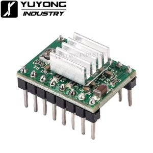 Heatsink on the A4988 Stepper Motor Driver for heat dissipation