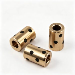 Copper Graphite Self-Lubricating Bearing installed in industrial machinery