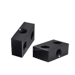 Precision-machined metric threads on the Delrin Nut Block for smooth engagement