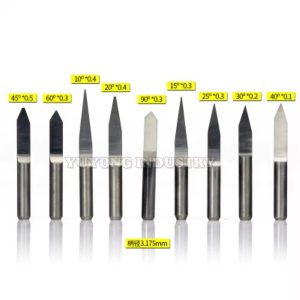 Flat Bottom Engraving Bit