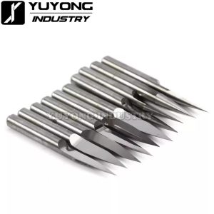 Flat Bottom Engraving Bit Set showing 10-90 degree angle range
