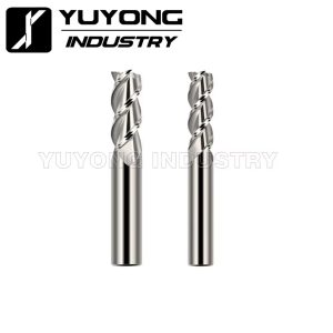 HSS End Mill Set showing 1.5-6mm size range for CNC routing