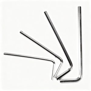Complete Stainless Steel Hex Wrench Set with 10PCS in 1.5-4mm sizes
