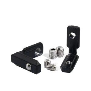 4040 L-Shape Corner Connector inside T-slot for 3D printer and CNC frame