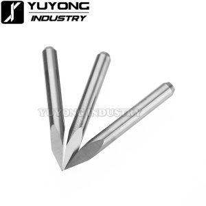 Pyramid Engraving Bit Set 3-edge 0.1-0.3mm tip for CNC engraving machine