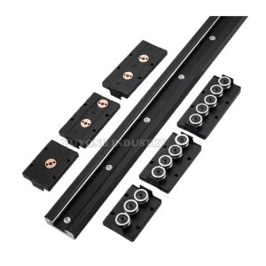 Angled view of SGR Linear Guide Rail for automation and precision machinery