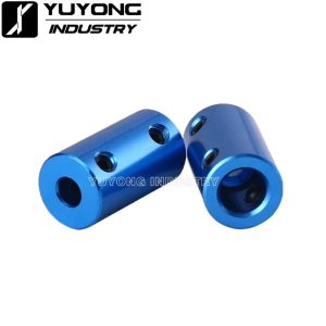 Side view of 14x25mm Flexible Shaft Coupling showing spider design