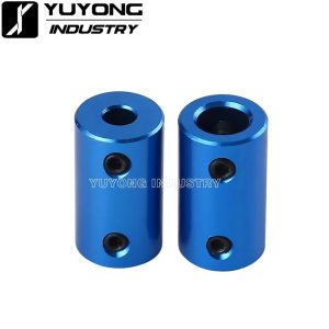 Angled view of 14x25mm Flexible Shaft Coupling for stepper motor and CNC