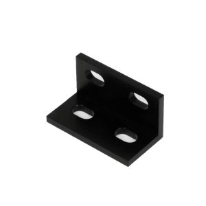 Angled view of Universal L-Bracket for CNC and 3D printer frame builds