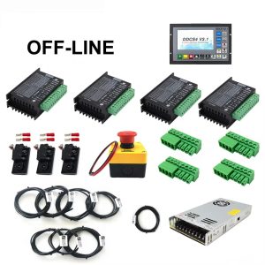 CNC controller bundle for QueenAnt PRO V2 1010 CNC Kit with OFF-LINE, MK4-V, CNC USB & DSP A11 options