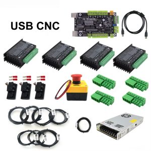 CNC controller bundle for QueenAnt PRO V2 1010 CNC Kit with OFF-LINE, MK4-V, CNC USB & DSP A11 options
