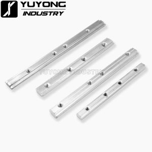 Angled view of 180 Degree Inside Connector for 3D printer and automation frames