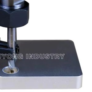 Bottom view of CNC XYZ Touch Probe showing stylus tip for XYZ measurement