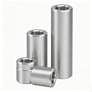 M5 Aluminum Round Spacer 100PCS 5.1mm ID 10mm OD for PCB standoff