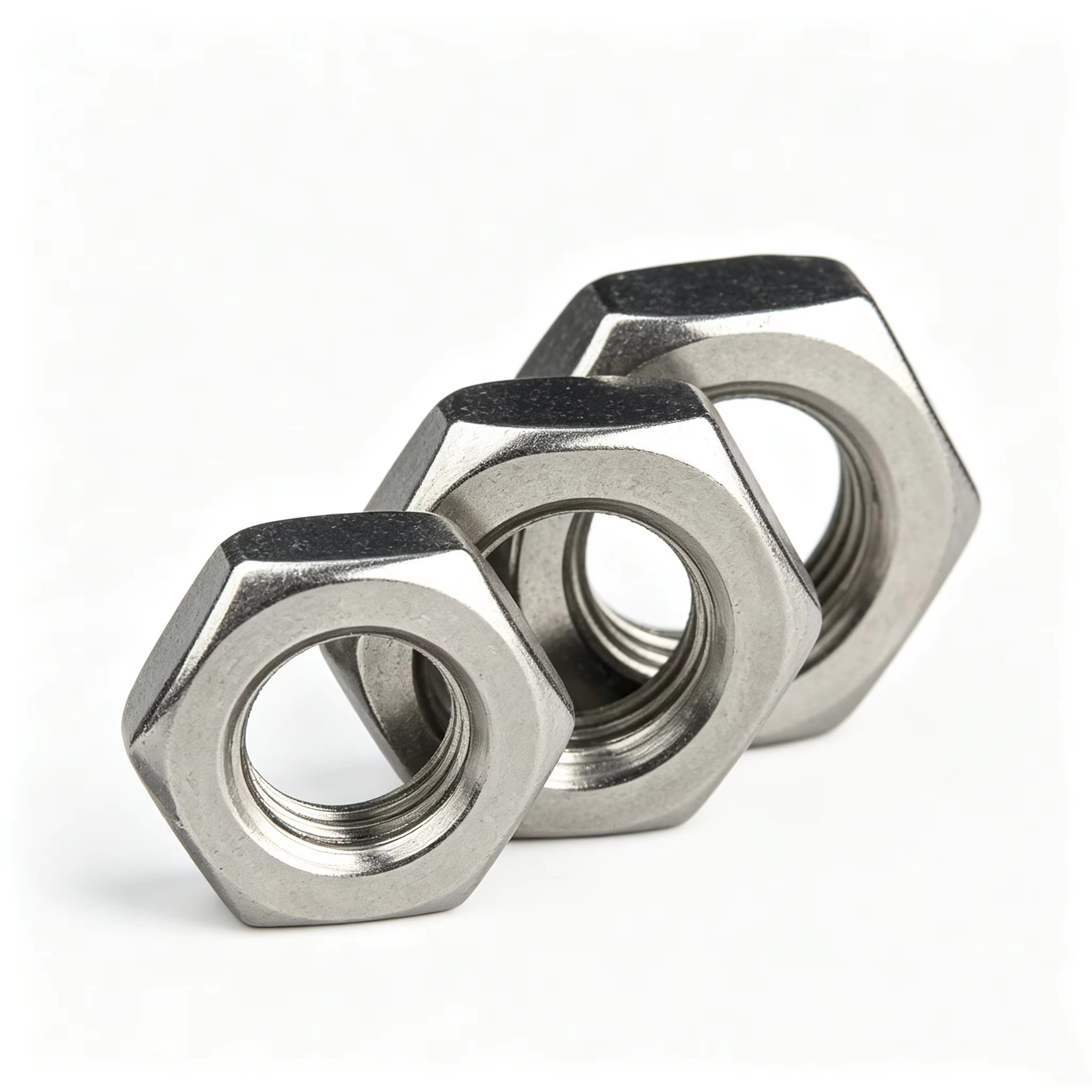 M5 Thin Hex Jam Nut - Image 3