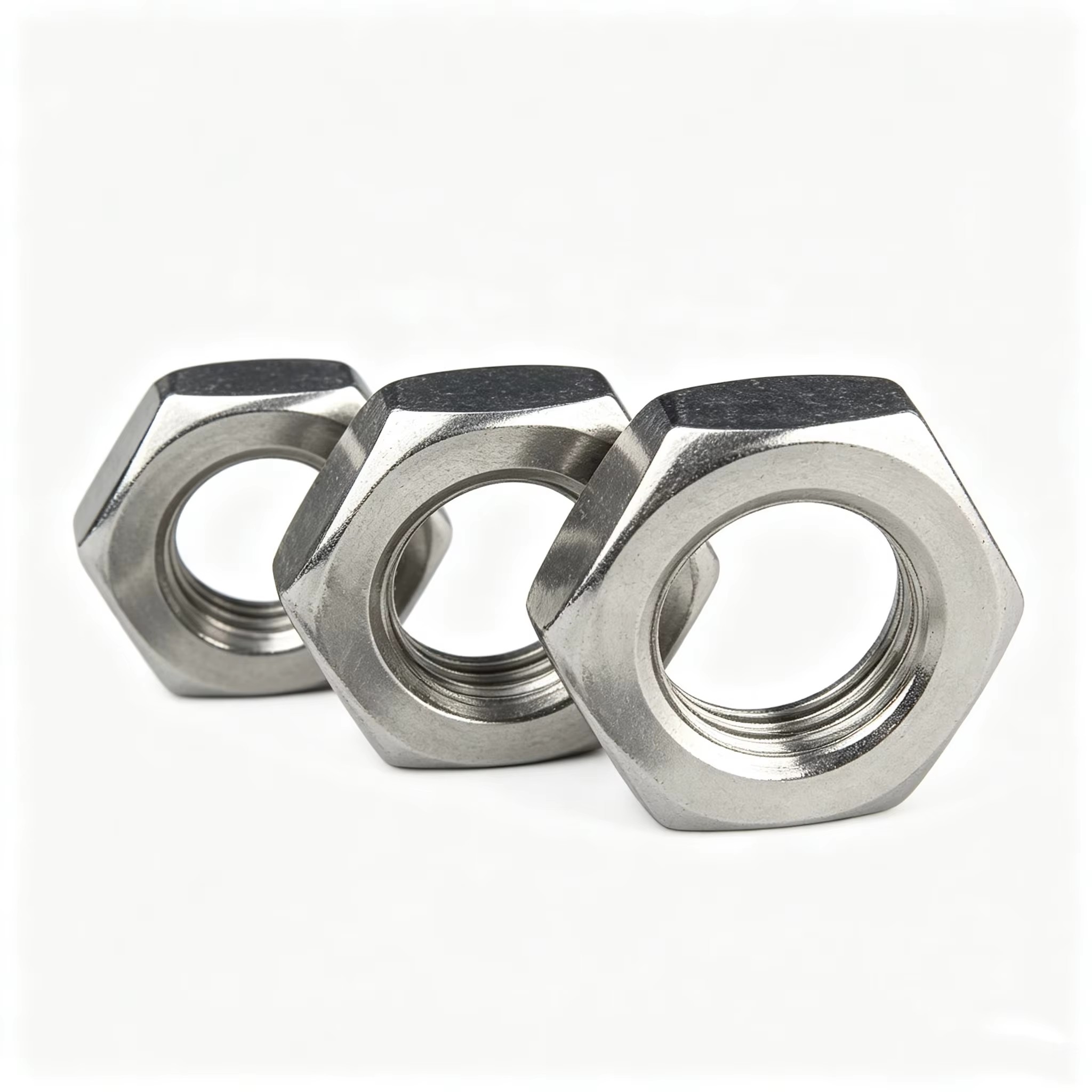 M5 Thin Hex Jam Nut - Image 2