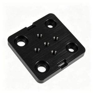 Precision-machined mounting holes on the Mini V-Wheel Gantry Plate
