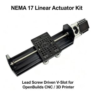 NEMA 17 Linear Actuator lead screw driven V-Slot for OpenBuilds CNC