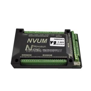 NVUM Mach3 USB Card installed in CNC control panel