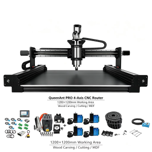 Black 1212 QueenAnt PRO CNC Router