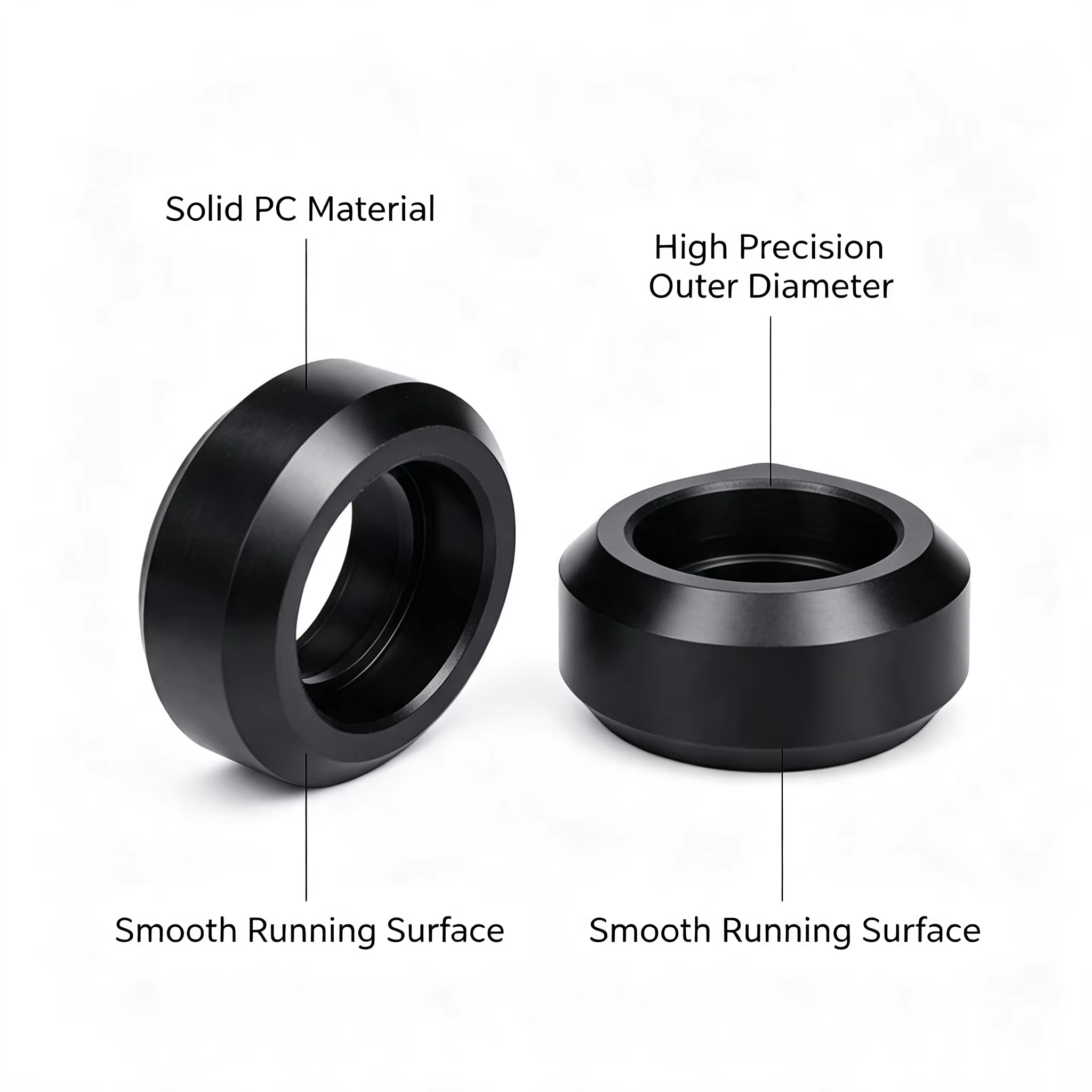 Solid PC V-Slot Wheel - Image 3