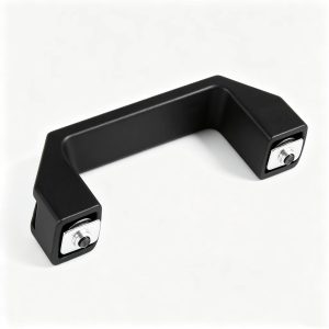 Comfortable grip on the V-Slot Door Handle for easy opening and closing